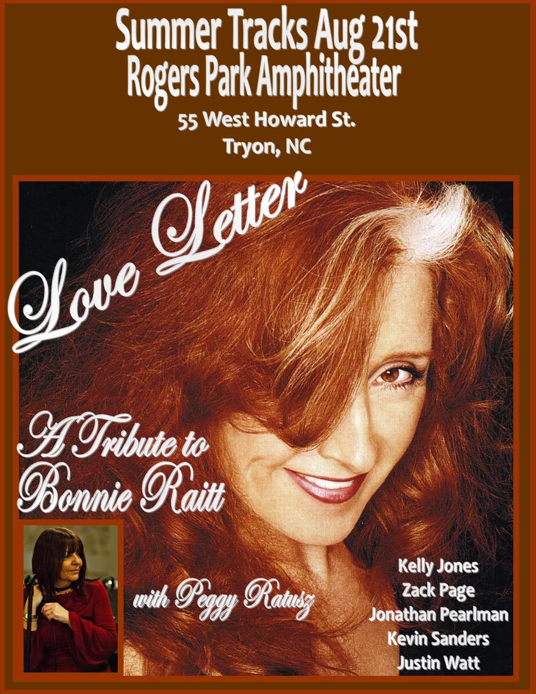 Love Letter: Peggy Ratusz pays TRIBUTE TO BONNIE RAITT