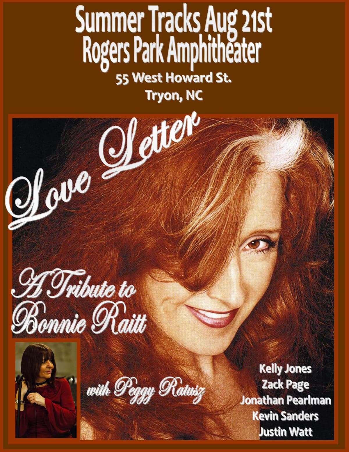 Love Letter: Peggy Ratusz pays TRIBUTE TO BONNIE RAITT